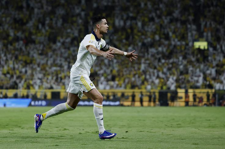 Cristiano Ronaldo je dal na zadnji tekmi dva gola, skupaj pa v sezoni 28, s čimer je bil tretji strelec lige. | Foto: Reuters