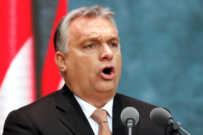 Viktor Orban | Madžarski premier je izjavo von der Leynove označil za sramotno in pristransko.  | Foto Reuters