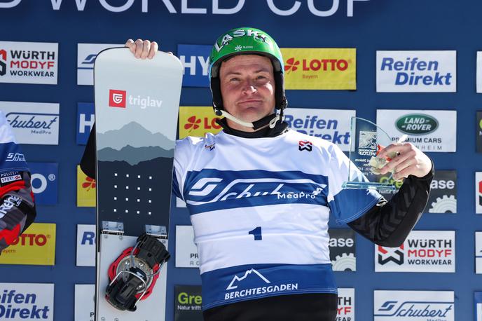 Rok Marguč tretji | Rok Marguč je sezono paralelnega slaloma končal s tretjim mestom.  | Foto Miha Matavž/FIS