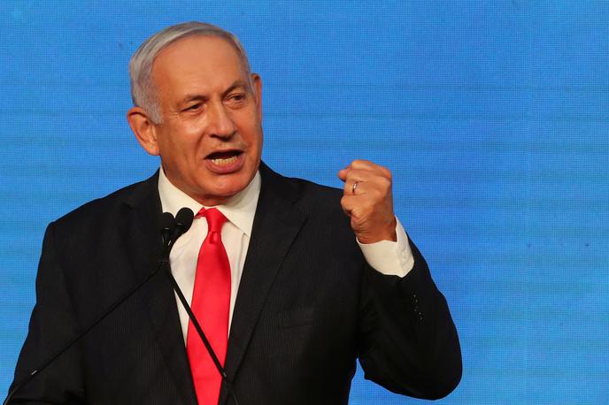 Benjamin Netanjahu | 73-letni Netanjahu, ki mu sodijo zaradi korupcije, je bil doslej na premierskem položaju dlje kot kdorkoli drug v izraelski zgodovini, vključno z obdobjem med letoma 1996 in 1999 ter rekordnim 12-letnim mandatom med letoma 2009 in 2021. | Foto Reuters