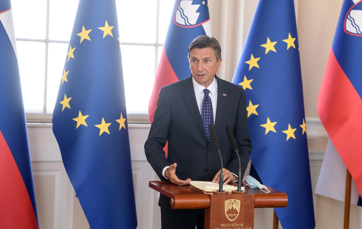 Srečanje Borut Pahor | Predsednik države Borut Pahor je za prosto mesto ustavnega sodnika dobil pet predlogov. | Foto STA