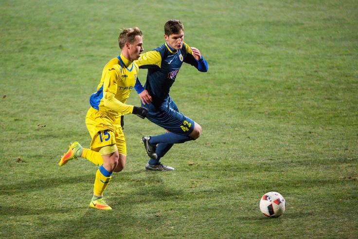 Jan Repas je dosegel drugi domžalski gol. | Foto: Žiga Zupan/Sportida