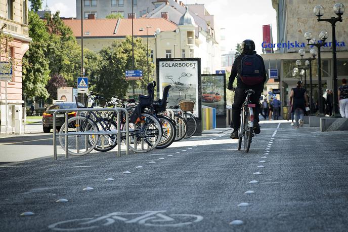 kolesarska steza | Ljubljana velja za kolesarjem prijazno mesto.  | Foto Ana Kovač