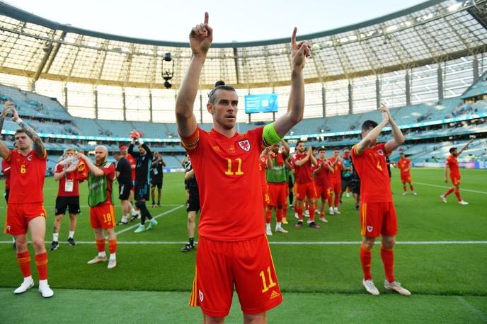 Euro 2020 Zastave | Gareth Bale je z Valižani na uvodni tekmi Eura osvojil točko. | Foto Guliverimage