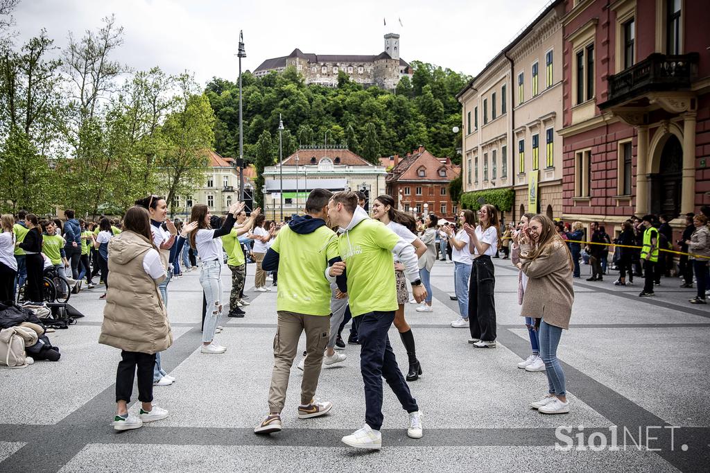 Parada ljubljanskih maturantov 2023