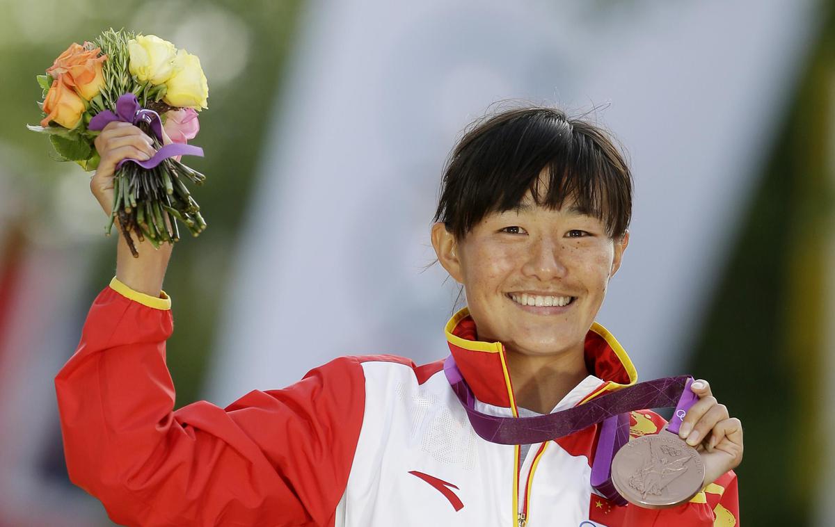 Qieyang Shenjie | Qieyang Shenjie je leta 2012 pritekla na tretje mesto, po diskvalifikaciji dveh Rusinj pa je zdaj prejela olimpijsko zlato. | Foto Guliverimage