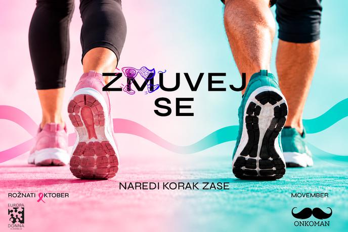 Zmuvej se! Vsak korak je opomnik, da pravočasno poskrbiš za svoje zdravje.