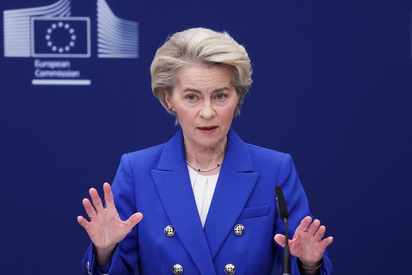 Von der Leyen se namerava kljub pomislekom evroposlancev sestati z Vučićem