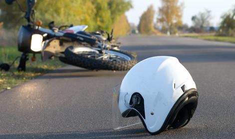 V Novi Štifti umrl 60-letni voznik motornega kolesa