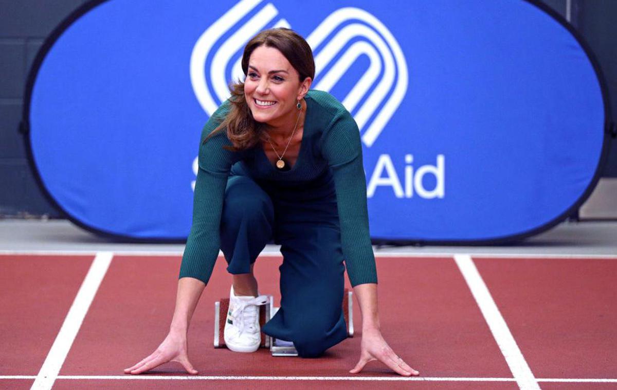 Kate Middleton | Kate je tokrat navdušila s športno eleganco. | Foto Getty Images
