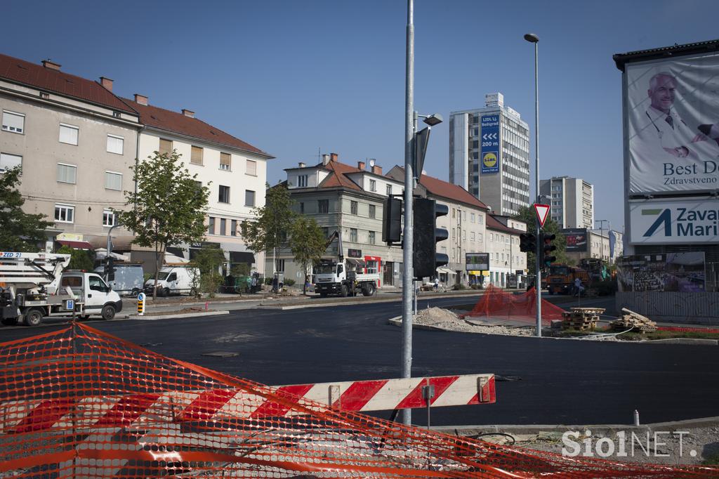 Prometni kolaps v Ljubljani