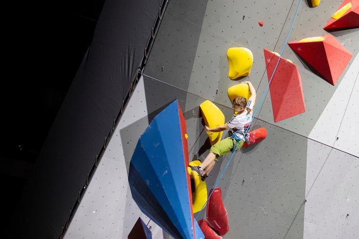 Plezanje predstavlja ves njen svet, pravi mama Mateja Glušič. | Foto: Urban Urbanc/Sportida