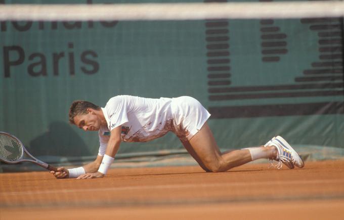 Ivan Lendl je bil v tistem dvoboju velik favorit, a je bil na trenutke videti izgubljen. | Foto: Guliverimage