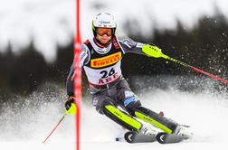 Nordbottnu zmaga na slalomu za evropski pokal, najboljši Slovenec na 30. mestu