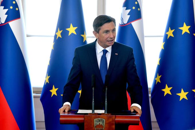 Predsednik Borut Pahor. | Foto: STA ,