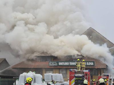 Stari mlin v Beltincih namerno zažgal 23-letni domačin #foto