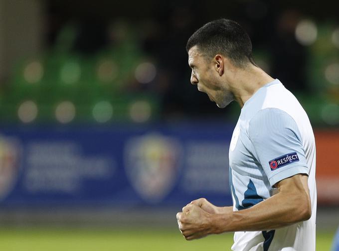 Haris Vučkić, ki je v španski drugi ligi pri Zaragozi izgubil tekmovalno formo, je lani za izbrano vrsto dosegel kar pet zadetkov. | Foto: Reuters
