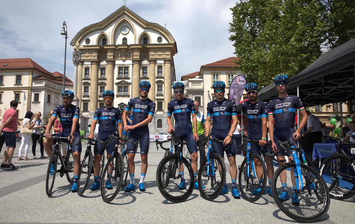 Team Novo Nordisk | Na letošnji dirki Po Sloveniji bo prvič nastopila tudi ekipa Novo Nordisk. Gre za edino kolesarsko ekipo na svetu, v kateri so vsi kolesarji sladkorni bolniki. | Foto Sportida