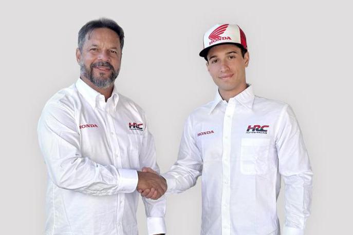 Tom Vialle Honda | Vodja Honde HRC v prvenstvu MXGP Marcus Pereira de Freitas in njihov novi voznik Tom Vialle | Foto Honda Racing/ShotbyBavo