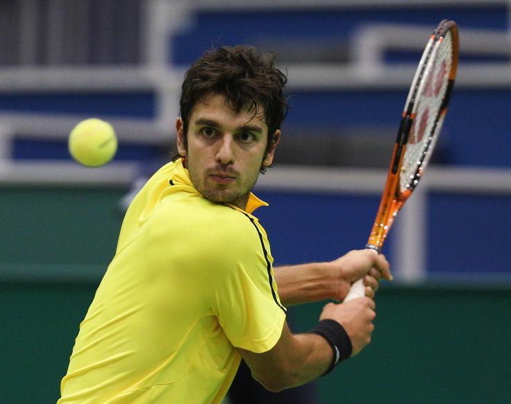 Mario Ančić je leta 2002 v 1. krogu Wimbledona presenetil Rogerja Federerja in ga tako "vrgel" iz prve deseterice. | Foto: 