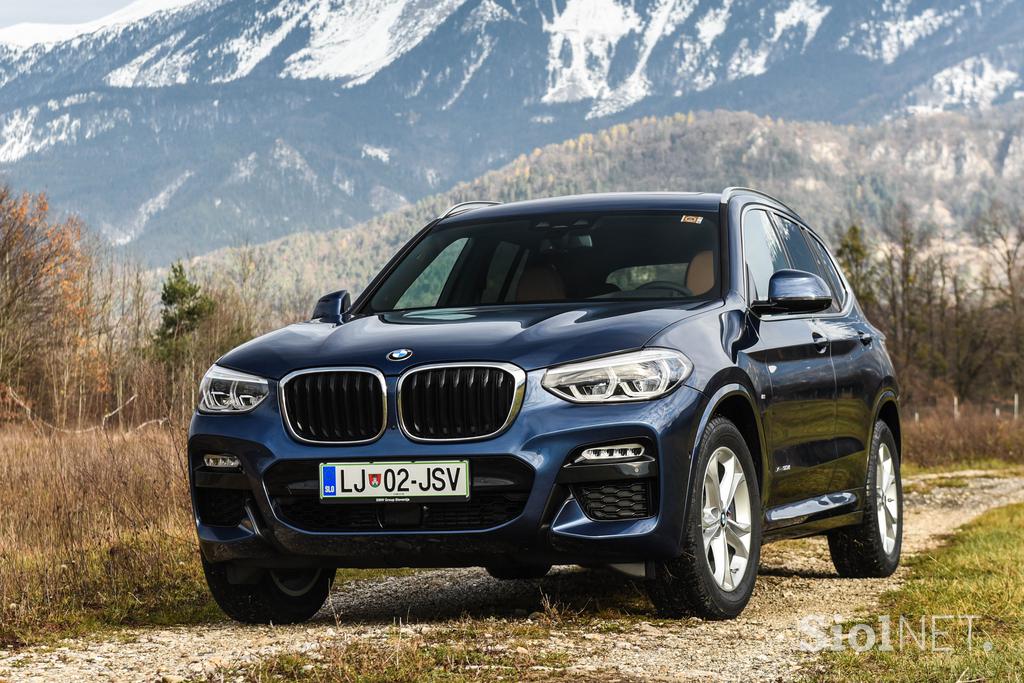 BMW X3 in serija 6 gran turismo