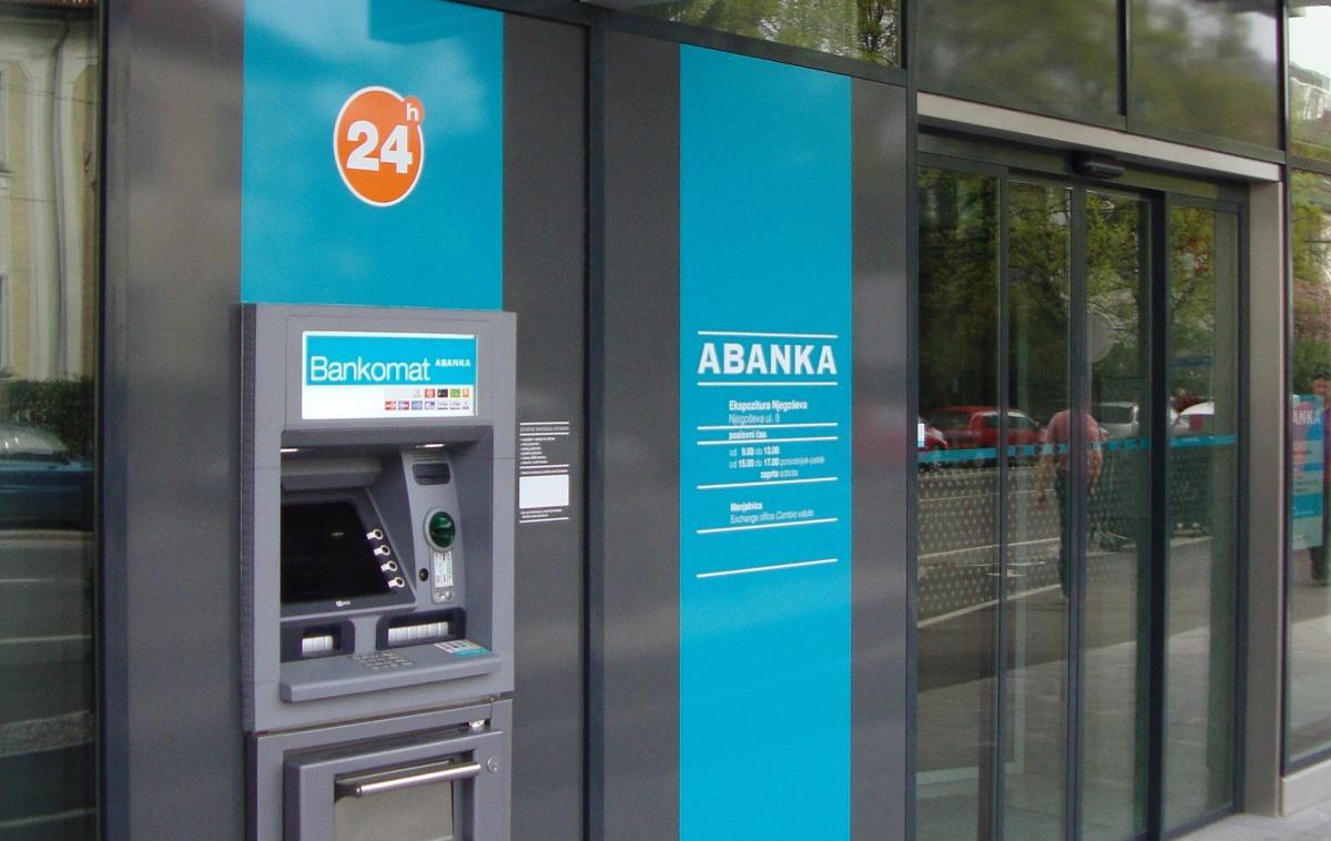 Bankomat, Abanka | Foto Abanka/Facebook