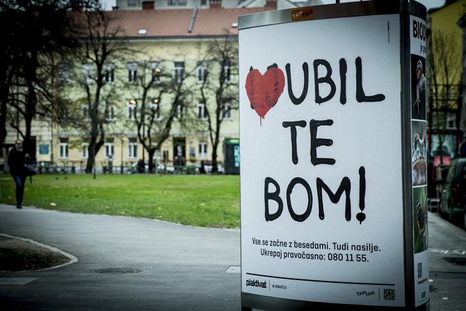 plakati proti nasilju nad ženskami | Foto: Ana Kovač