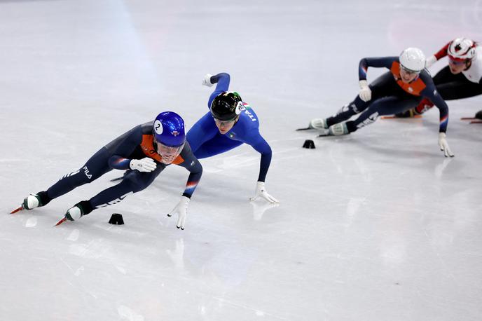 ZOI hitrostno drsanje | Xandra Velzeboer je osvojila zlato na 500 metrov. | Foto Reuters