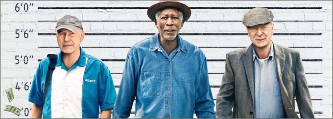 Oskarjevci Morgan Freeman, Alan Arkin in Michael Caine so v kriminalni komediji Zacha Braffa upodobili tri ostarele prijatelje, ki se odločijo oropati banko, ker jim je ta odtujila njihove prihranke. • Film je na voljo v videoteki DKino.

 | Foto: 