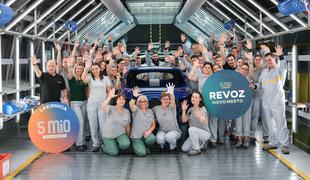 Jubilej v Revozu: Dolenjci so izdelali prvih pet milijonov avtomobilov #foto