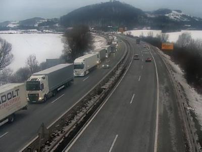 Zaradi požara v Avstriji kolone do Šentilja