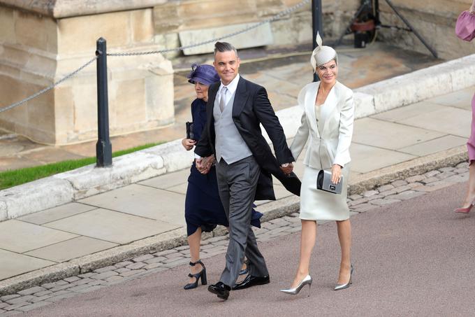 Robbie Williams z ženo Aydo | Foto: Reuters