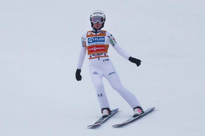 Nika Prevc, Willingen | Nika Prevc je končala na šestem mestu. | Foto Reuters
