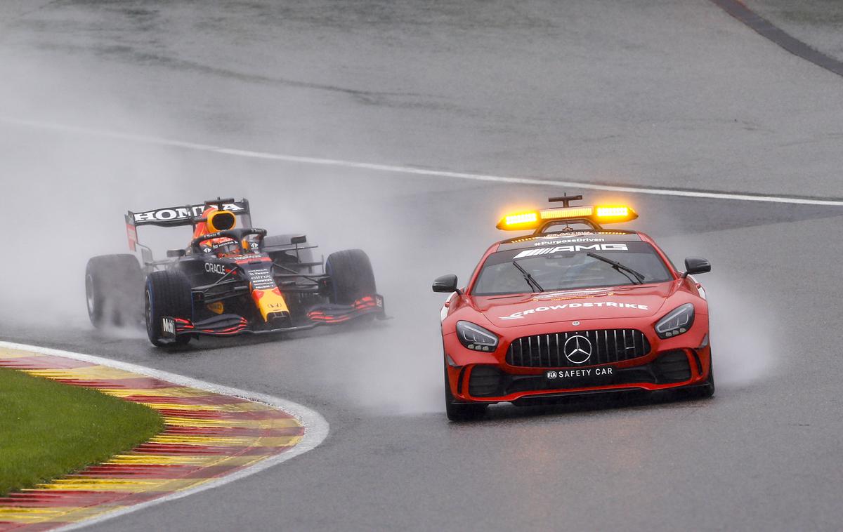 Max Verstappen | Max Verstappen je zmagovalec bizarne dirke v Belgiji. | Foto Guliverimage
