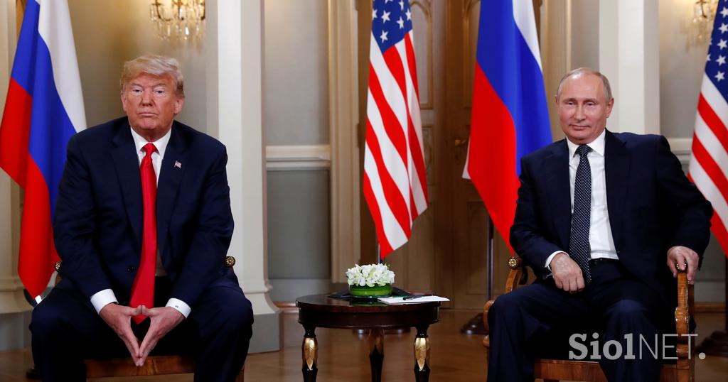 Srečanje Donalda Trumpa in Vladimirja Putina