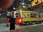 Bavarski dvor, Ljubljana, napad, policija, reševalci