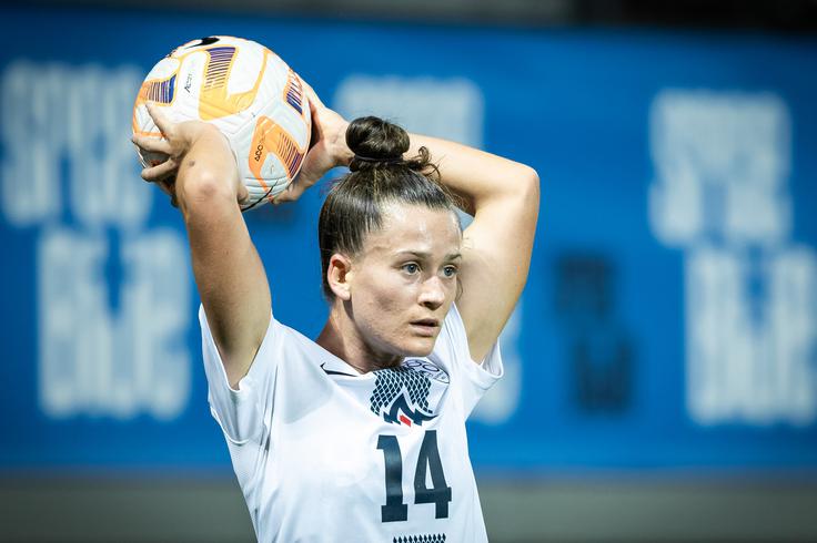 Špela Kolbl je odprla strelske vaje Slovenk. | Foto: Jure Banfi/alesfevzer.com