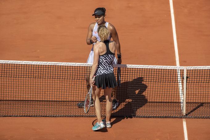 Katerina Siniakova je nadigrala najboljšo teniško igralko na svetu. | Foto: Reuters