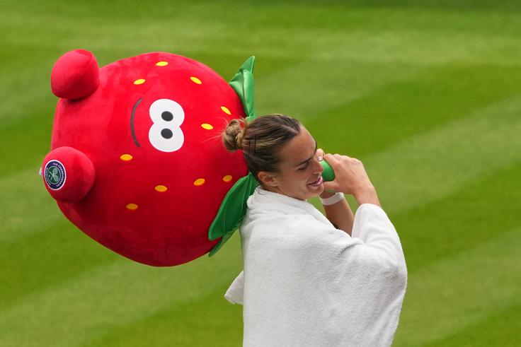 Arina Sabalenka je ena najbolj glasnih pri protestih. | Foto: Guliverimage