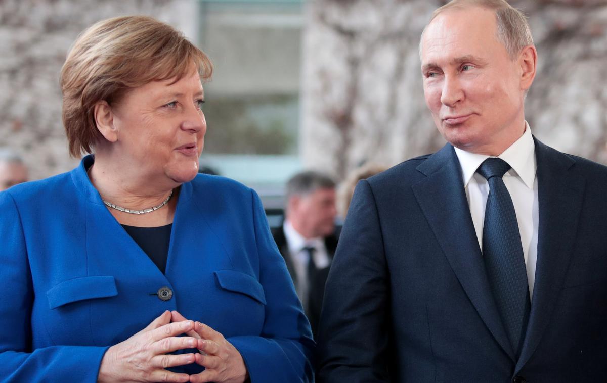 Angela Merkel, Vladimir Putin | V času, ko je bila Angela Merkel nemška kanclerka (2006–2021), se je mnogokrat srečala z Vladimirjem Putinom. | Foto Reuters
