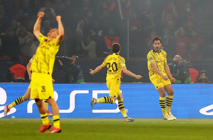 Borussia Dortmund se je zavihtela v veliki finale. | Foto: Reuters