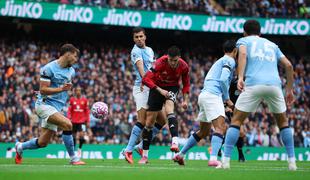 Vroči Haaland zasenčil Šeška, United prejel novo bolečo zaušnico