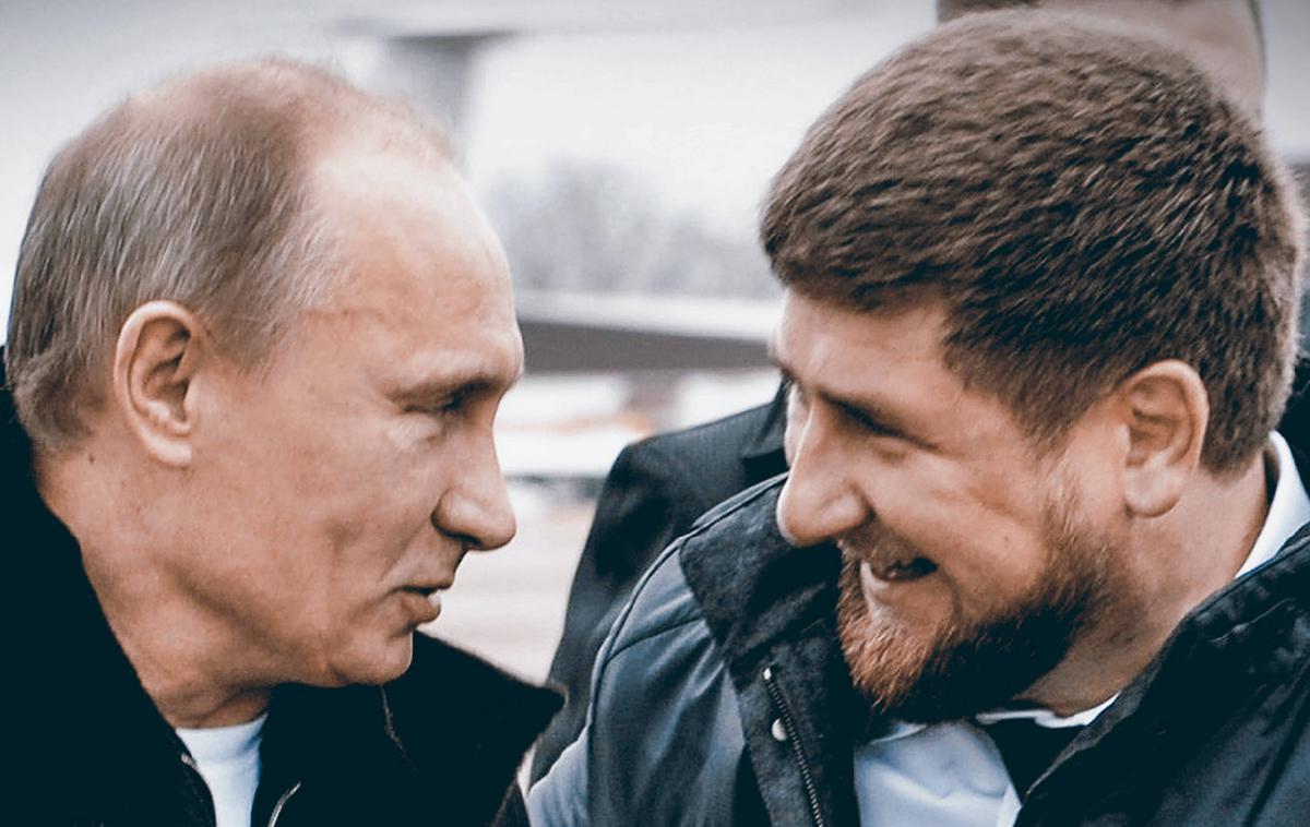 Vladimir Putin in Ramzan Kadirov | Foto Guliverimage