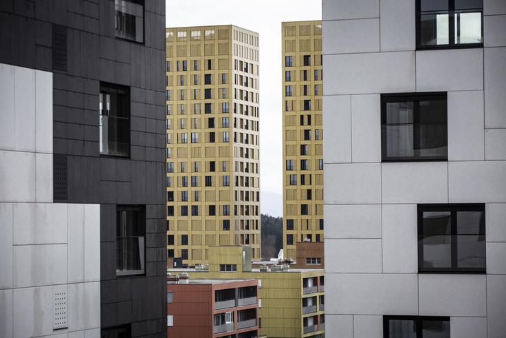 Soseska Kvartet. Stanovanje nepremičnine nepremičnina novogradnja blok | Foto: Bojan Puhek