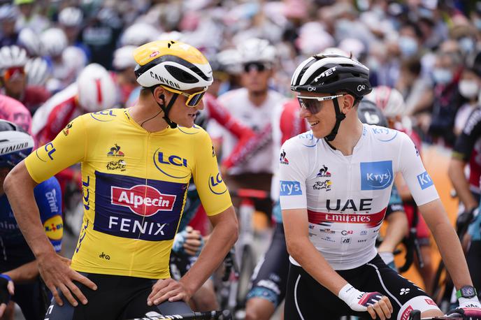 Mathieu van der Poel Tadej Pogačar | Mathieu van der Poel nima želje po nastopu na Touru, precej bolj mu diši Flandrija, Pariz-Roubaix ali dirke na gorskem kolesu. | Foto Guliverimage