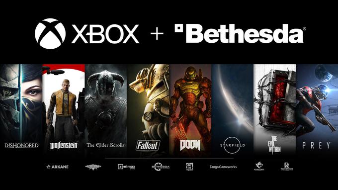 Novonastalo zavezništvo Microsofta in njegovega Xboxa ter studia Bethesda je v industriji videoiger brez doma ena od novic leta. Bethesda namreč dela res težkokategorne videoigre, ki lahko same prodajajo igralne konzole.  | Foto: Microsoft