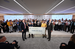 MK Group projektu Podpora družini letos namenila milijon evrov