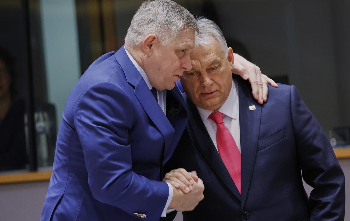 Robert Fico Viktor Orban | Robert Fico in Viktor Orban sta naklonjena Trumpu in Putinu. | Foto Guliverimage