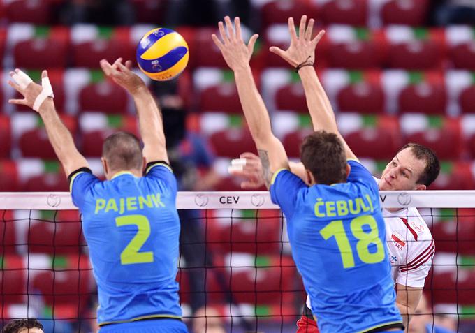 Slovenci so se v četrtfinalu EP svetovnim prvakom Poljakom oddolžili za poraz v skupini in si prvič v zgodovini priigrali polfinale. | Foto: Guliverimage