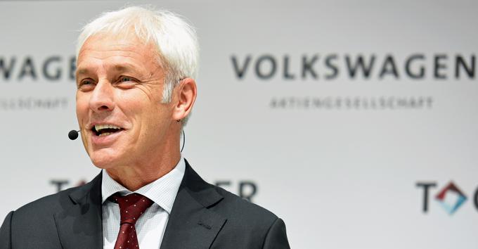 Matthias Muller ima mandat predsednika uprave Volkswagna do leta 2020. | Foto: 